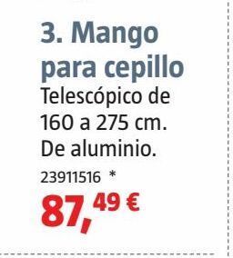 Bauhaus Mango extensible oferta