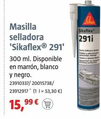 Bauhaus Masilla selladora oferta
