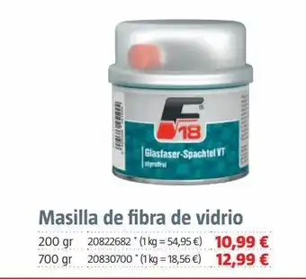 Bauhaus Masilla de fibra oferta