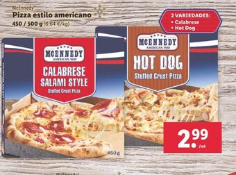 Lidl Pizza mcennedy oferta