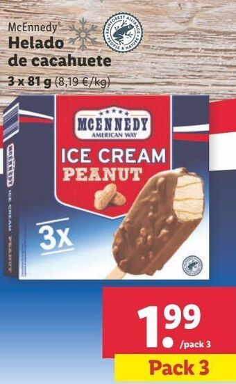 Lidl Helados mcennedy oferta