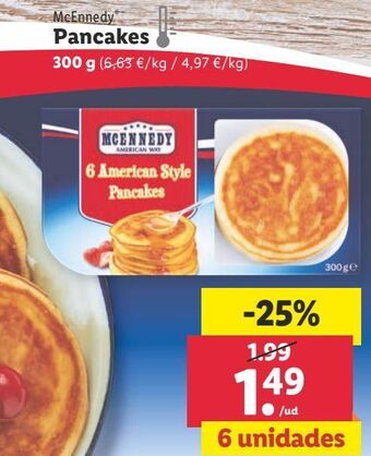 Lidl Tortitas mcennedy oferta