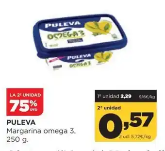 Alimerka Puleva Margarina omega 3,250 g. oferta