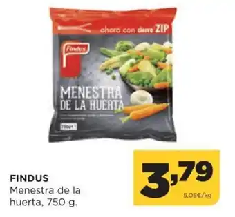 Alimerka Findus Menestra de la huerta 750 g. oferta