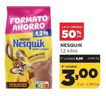 Alimerka Nesquik 1,2 kilos oferta
