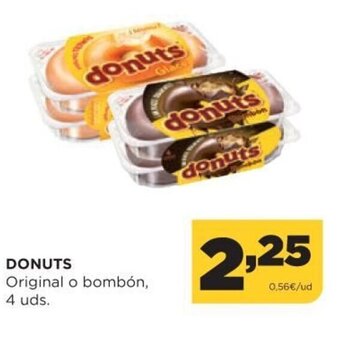 Alimerka Donuts Original o bombón 4 uds. oferta