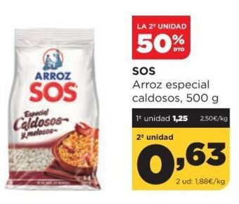 Alimerka SOS Arroz especial caldosos 500 g. oferta