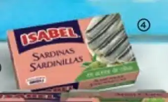 Alimerka Isabel Sardinillas en aceite de oliva 81 g. oferta