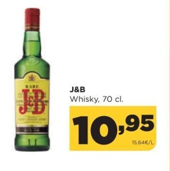 Alimerka J&B Whisky 70cl oferta