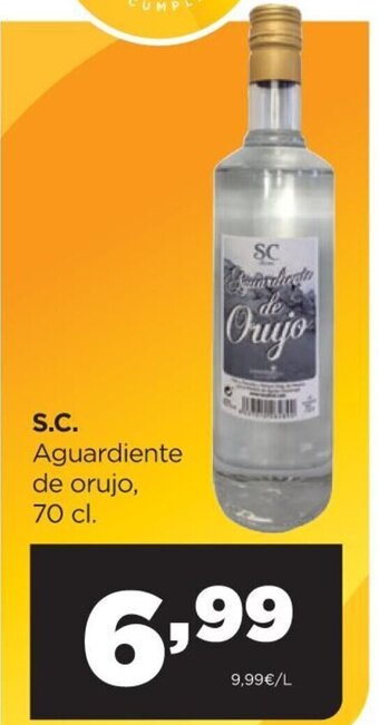 Alimerka S.C. Aguardiente de orujo, 70 cl. oferta