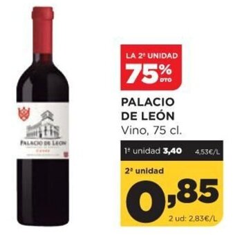 Alimerka Palacio De León Vino, 75 cl oferta