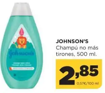 Alimerka Johnson's Champú no más tirones, 500ml oferta