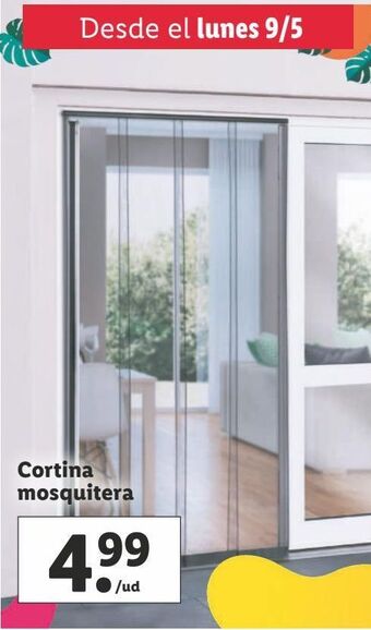 Lidl Cortina mosquitera oferta