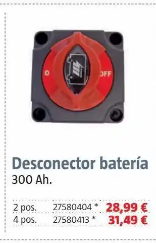 Bauhaus Batería auxiliar para motorizaciones oferta