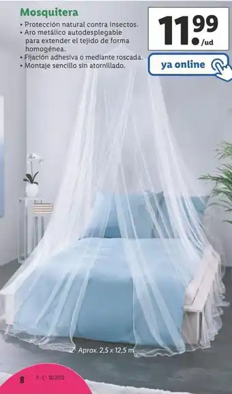 Lidl Mosquiteras oferta