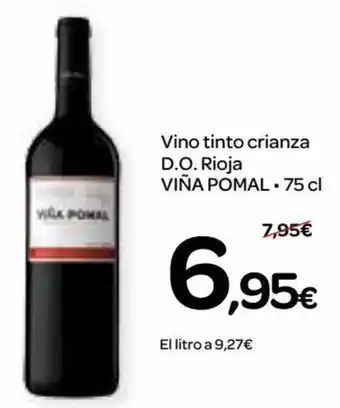Dialprix Vino tinto crianza D.O. Rioja Viña Pomal 75 cl oferta