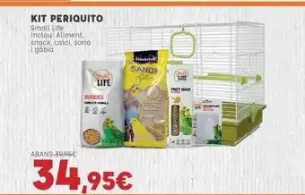 Kiwoko Kit Periquito Small Life oferta