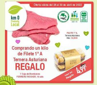 Masymas Filete 1aa Ternera Asturiana oferta