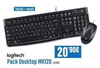Beep Logitech Pack Desktop MK120 oferta