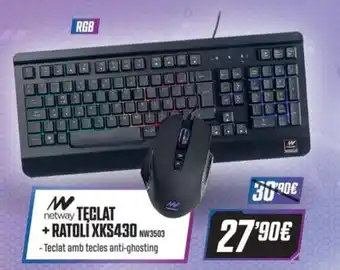 Beep Netway Teclat + Ratolí XKS430 oferta