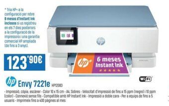 Beep HP Envy 7221E oferta