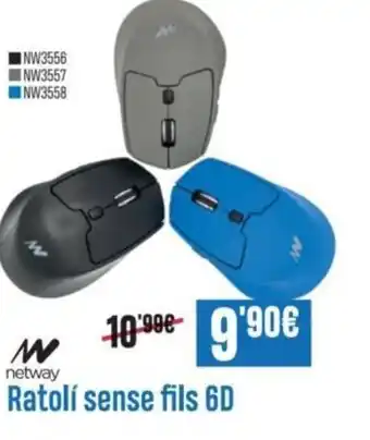 Beep Netway Ratolí Sense Fils 6D oferta
