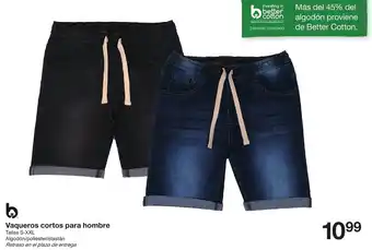 Zeeman Vaqueros cortos para hombre Tallas S-XXL Algodón / poliéster/elastán Retraso enel plazo de entrega oferta
