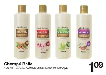 Zeeman Champú Bella 400ml - 2,73 L oferta