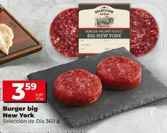Dia Burger big New York Selección de Dia 360g oferta