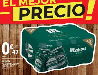 E.Leclerc Cerveza mahou oferta