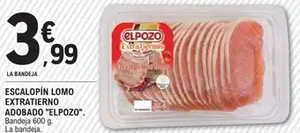 E.Leclerc Escalopines de lomo elpozo oferta