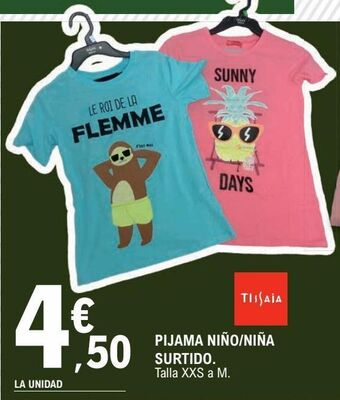 E.Leclerc Pijama oferta