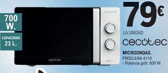 E.Leclerc Microondas cecotec oferta
