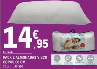 E.Leclerc Almohada viscoelástica oferta