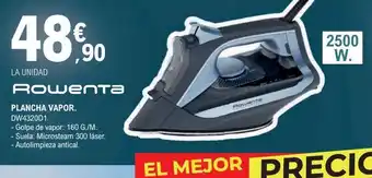 E.Leclerc Plancha de vapor rowenta oferta