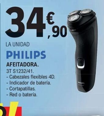 E.Leclerc Afeitadora philips oferta
