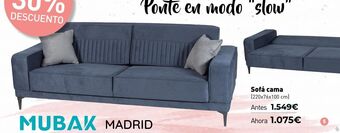 Mubak Sofá cama oferta
