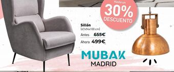 Mubak Sillones oferta