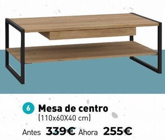 Mubak Mesa de centro oferta