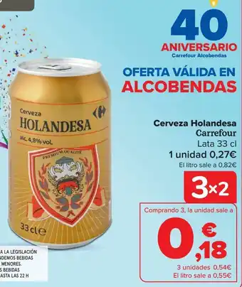 Carrefour Cerveza holanda carrefour oferta