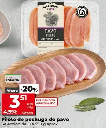 Maxi Dia Pechuga de pavo dia oferta