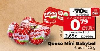 Maxi Dia Queso babybel oferta