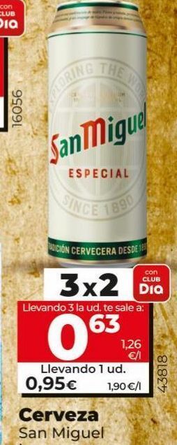 Maxi Dia Cerveza san miguel oferta