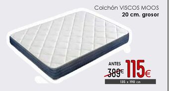 Atrapamuebles Colchón viscoelástico oferta