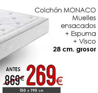 Atrapamuebles Colchón viscoelástico oferta