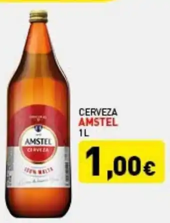 Hiperber Cerveza Amstel 1L oferta