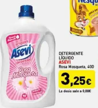 Hiperber Asevi Detergente Liquido Rosa Mosqueta 40D oferta