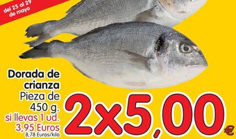 Alimerka Dorada de crianza pieza de 450g. oferta
