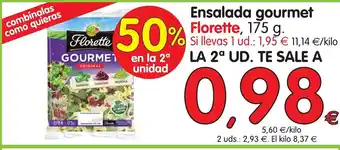 Alimerka Florette Ensalada gourmet 175 g oferta