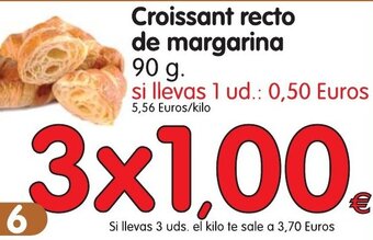 Alimerka Croissant recto de margarina 90g oferta